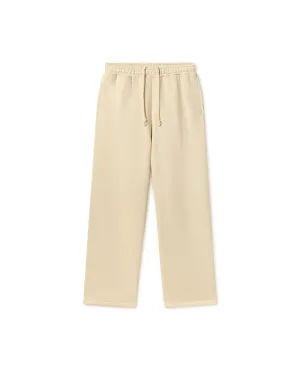 450 GSM 'Cloud Cream' Straight-leg Pants