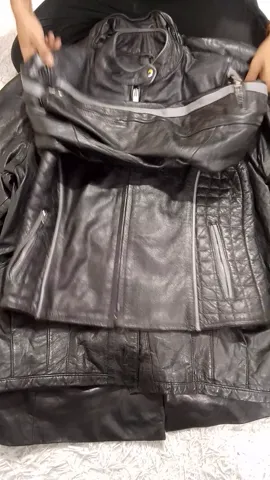 90s Black Leather Structure Jackets - 10 pcs - 01/10/24