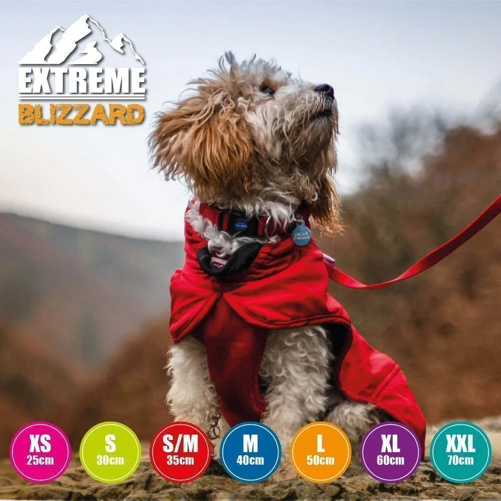 Ancol Extreme 35cm  Black Blizzard Dog Coat - Small/Medium