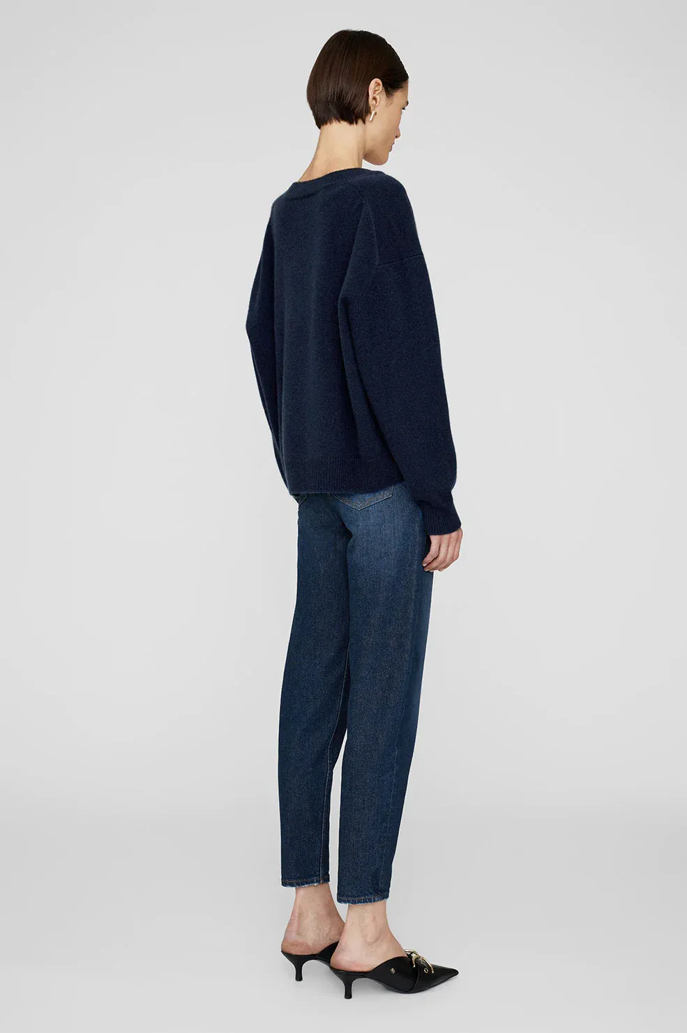 Anine Bing - Lee Sweater in Deep Navy