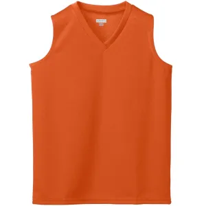 Augusta Youth Wicking Mesh Sleeveless Softball Jersey