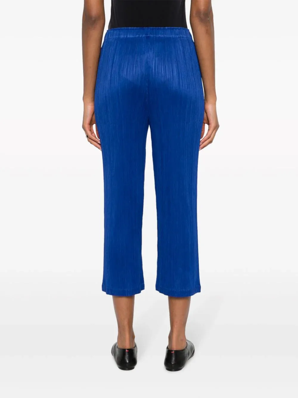 AW23 Pleated Straight Pants - Deep Blue