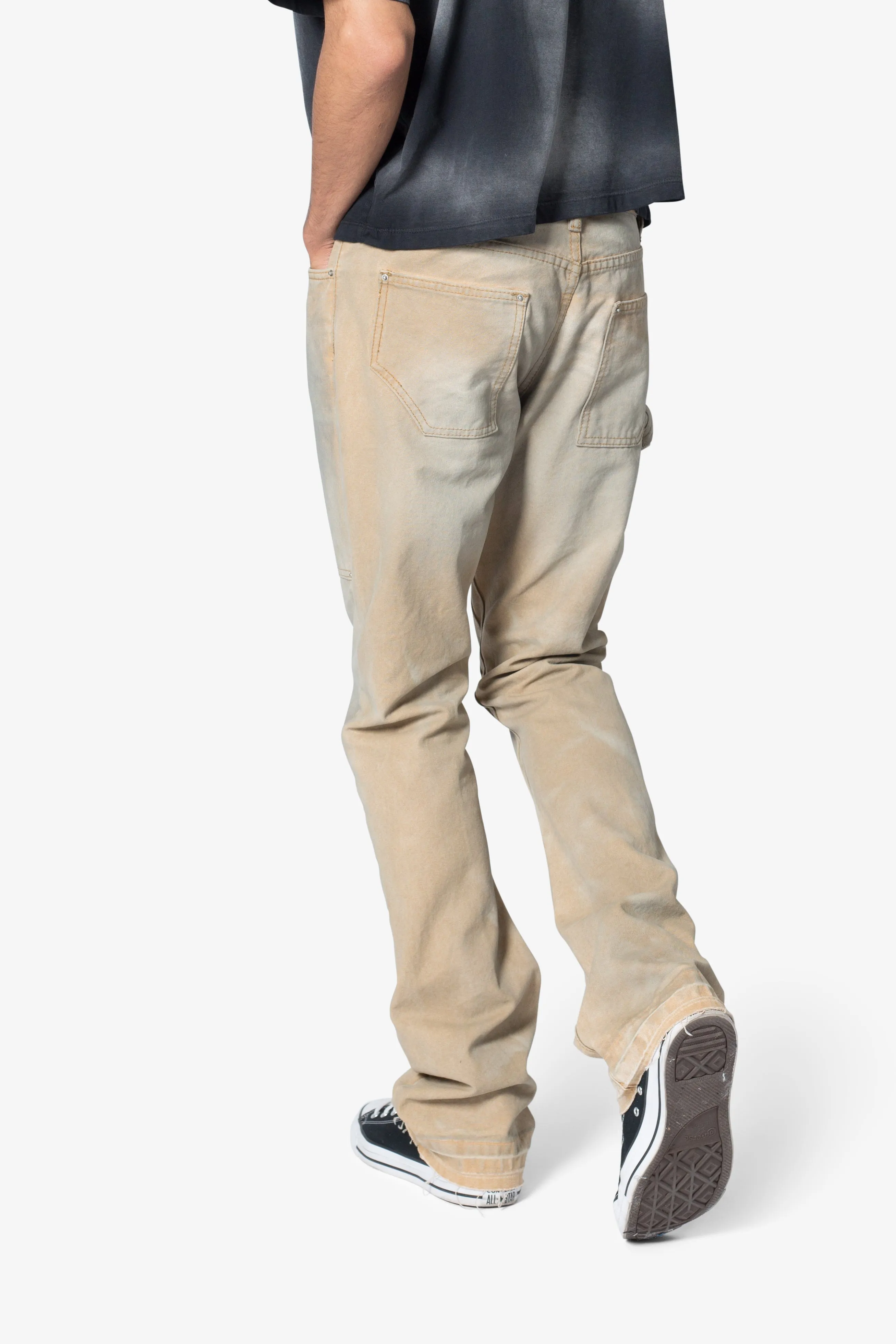 B644 Flare Burnt Cowboy Denim - Black/Brown