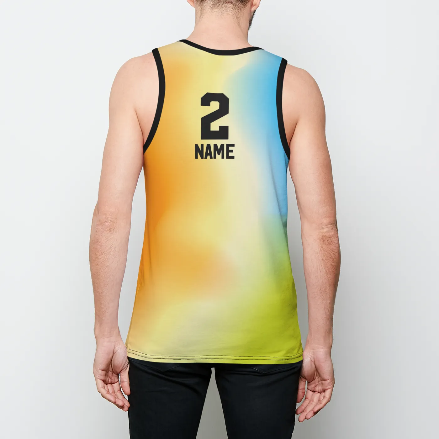 Beach Day Custom Tank