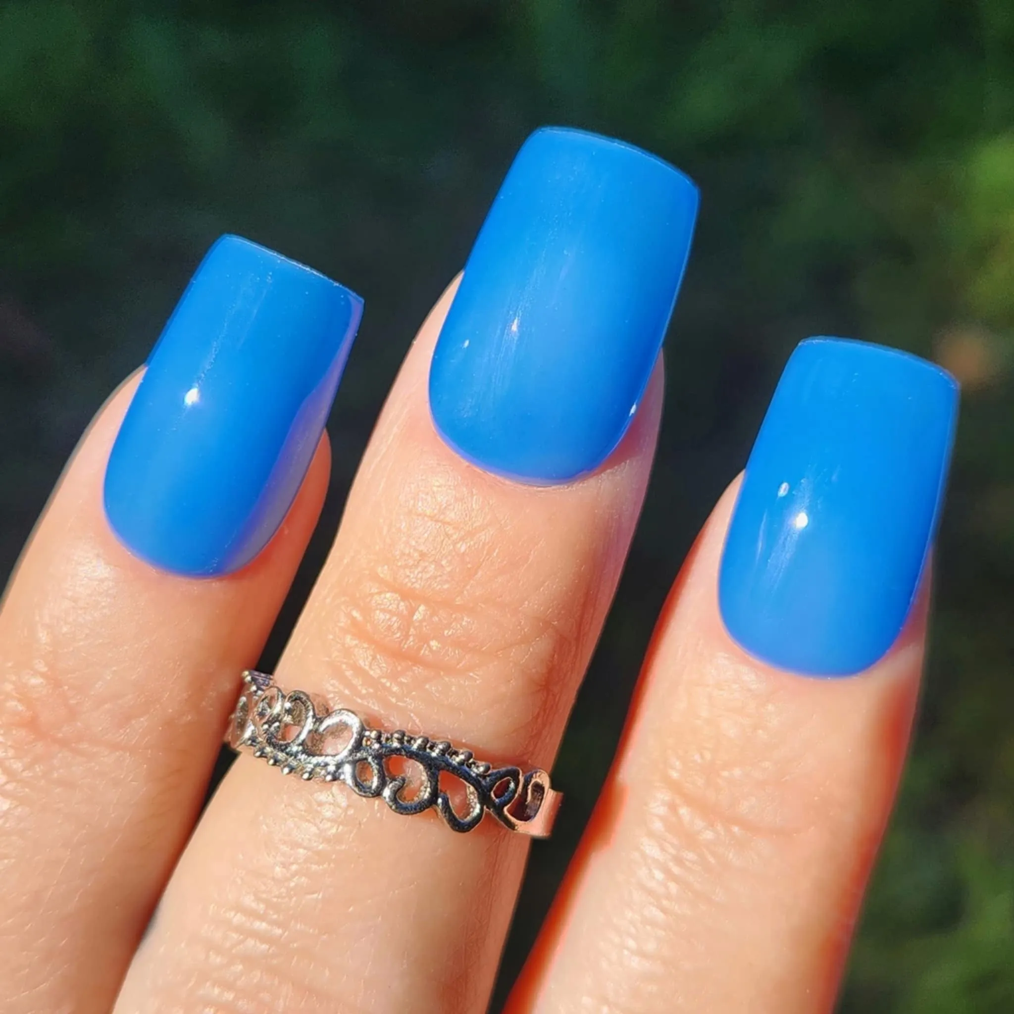 Blue Moon Glow- Glow Gel Polish