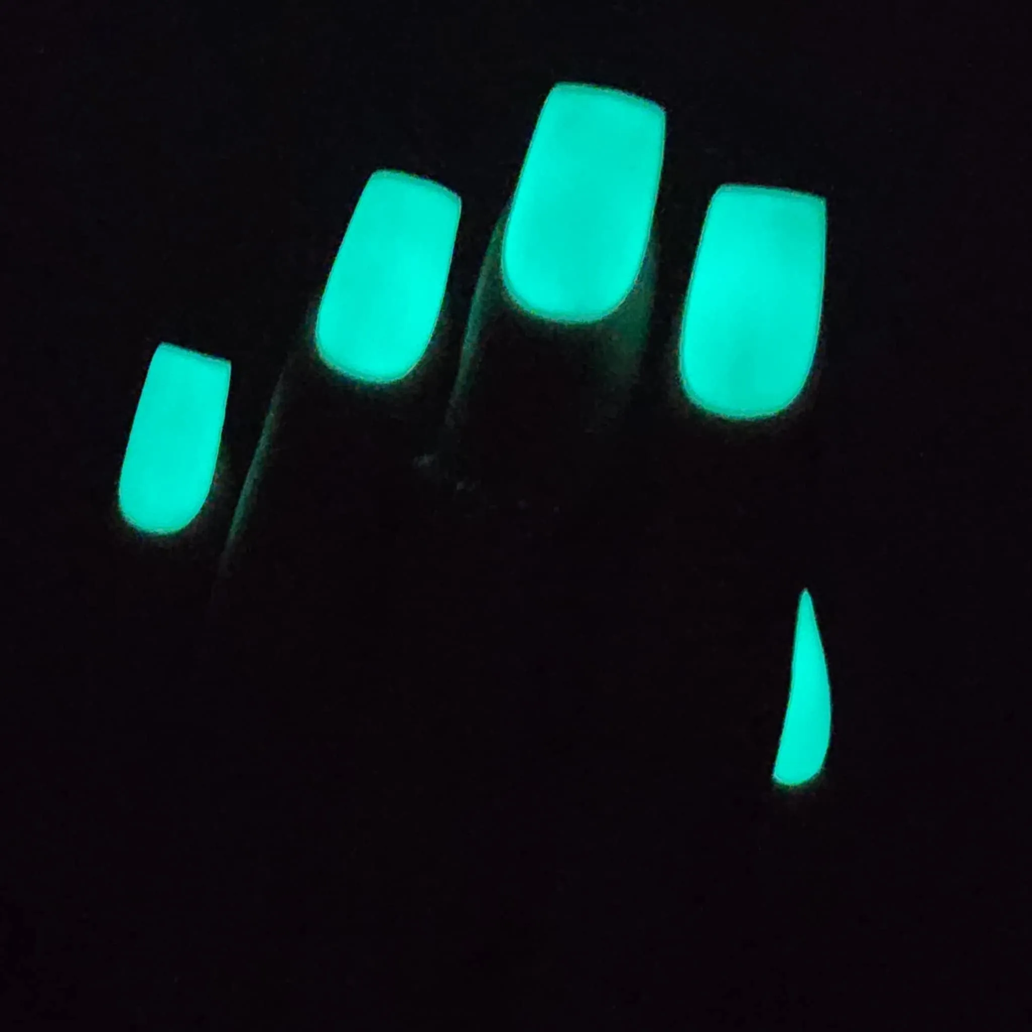 Blue Moon Glow- Glow Gel Polish