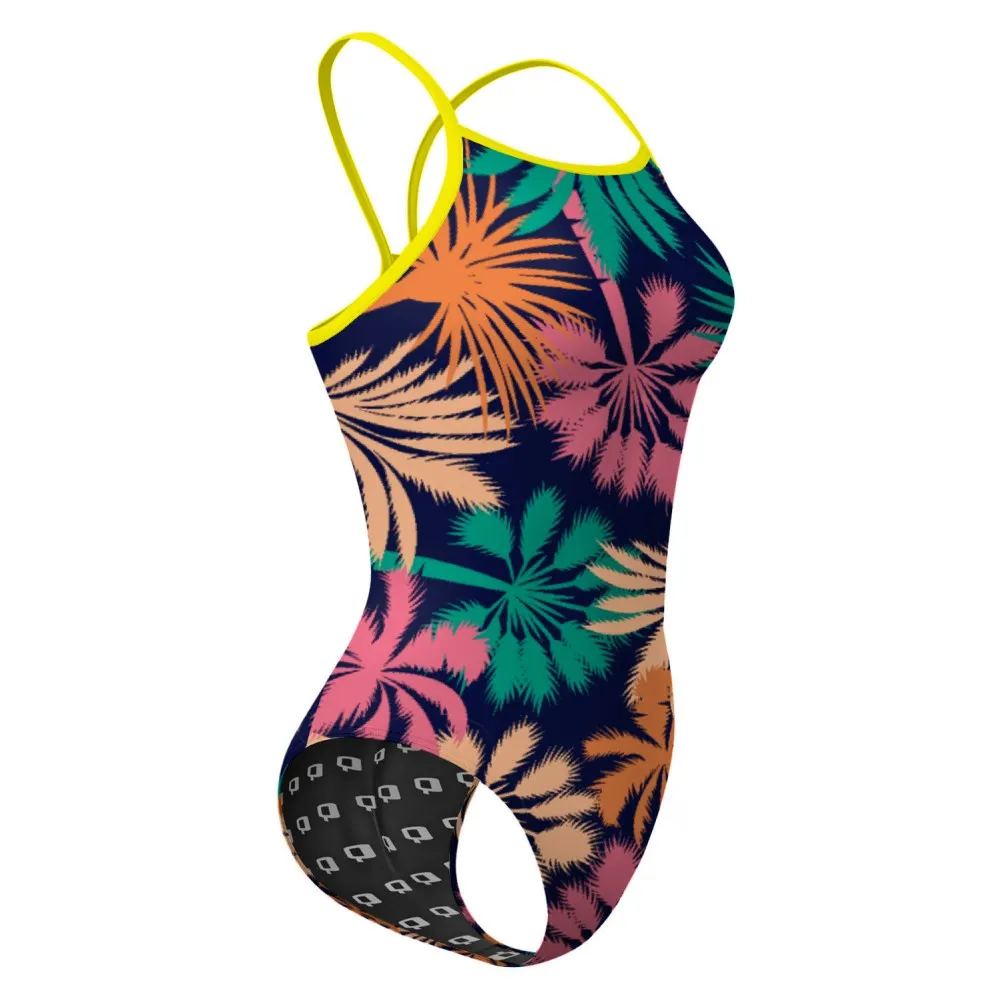 Blue Palms Skinny Strap Swimsuit