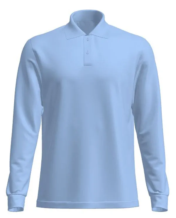Bocini Kid's Long Sleeves School  Polo (CP2104)