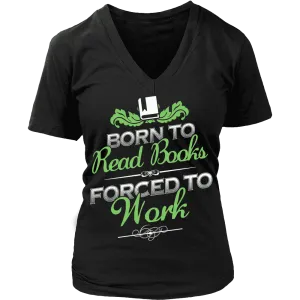Born to read  - V-neck