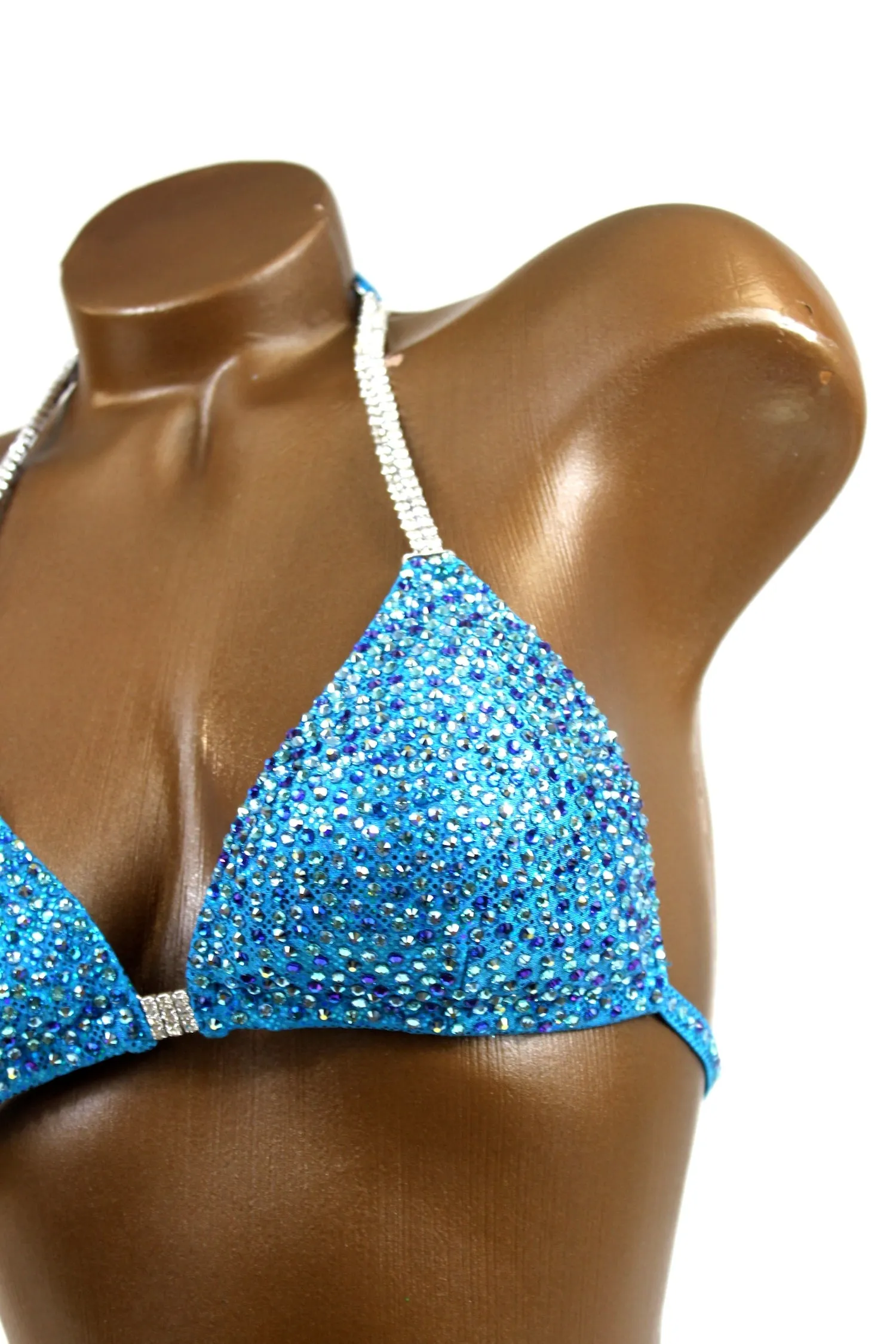 Bright Ocean Blue AB Bikini Suit
