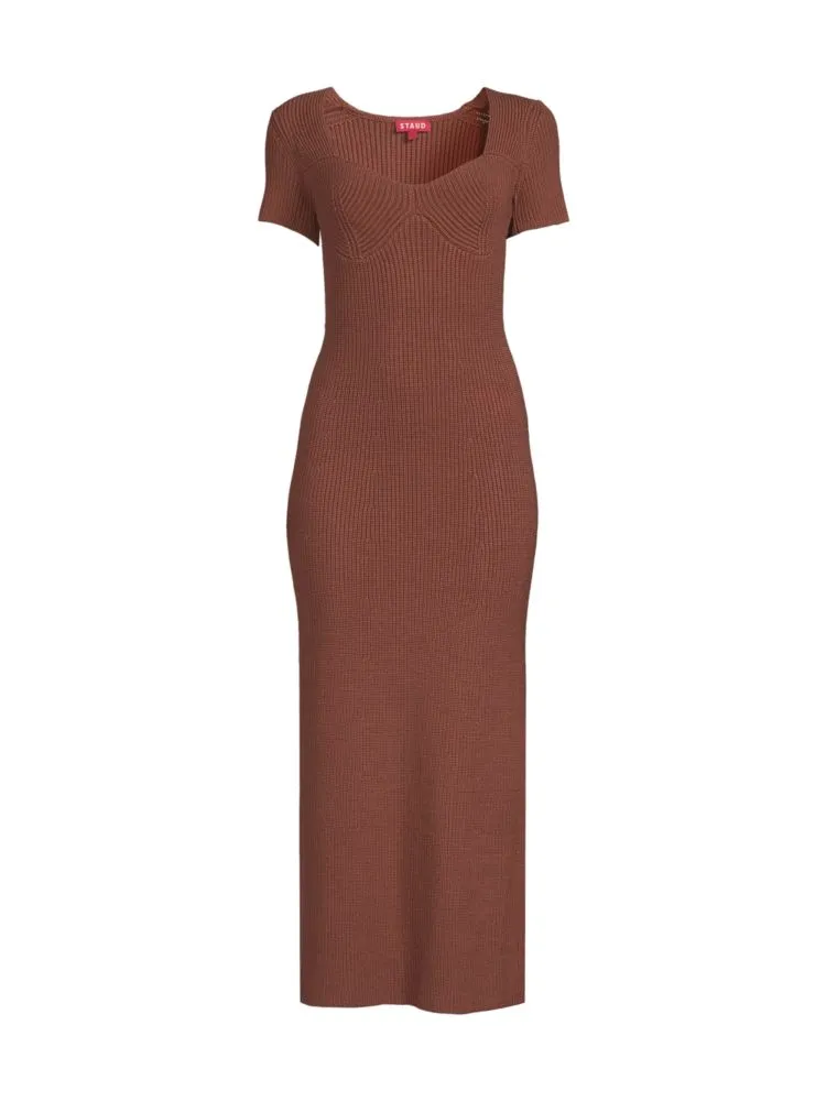 Camden Staud Sheath Maxi Dress in Camel