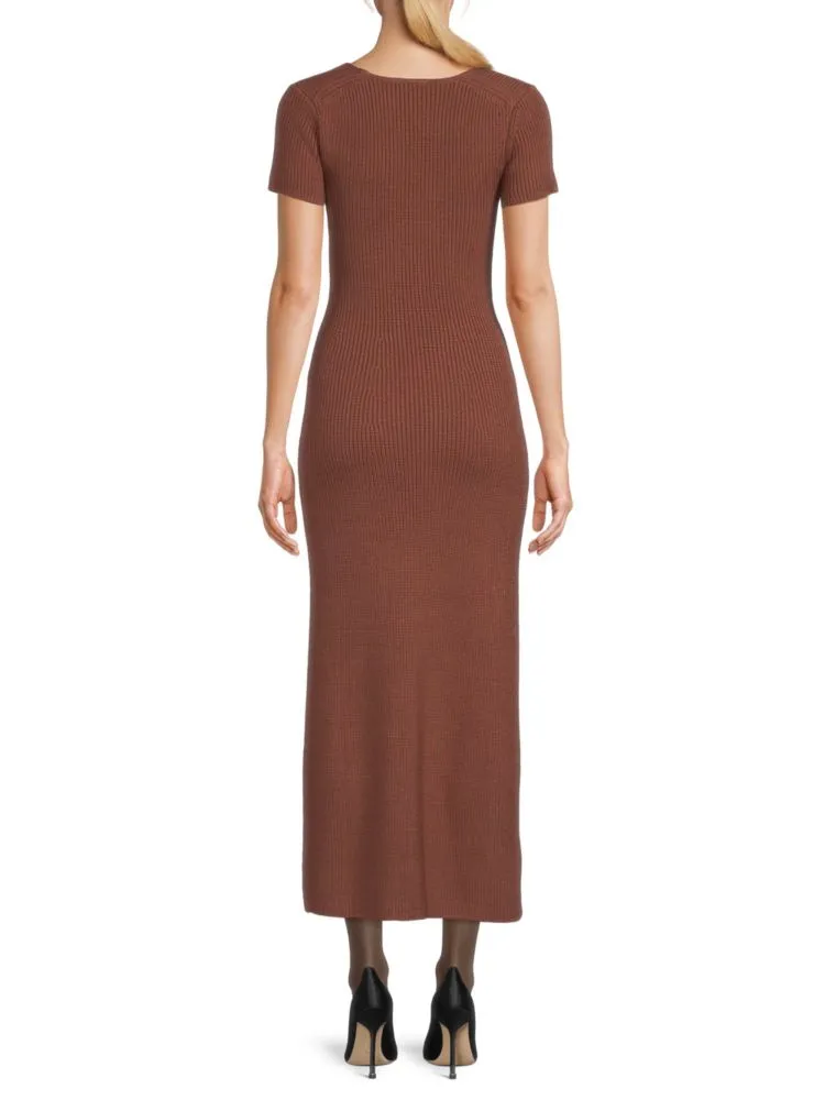 Camden Staud Sheath Maxi Dress in Camel