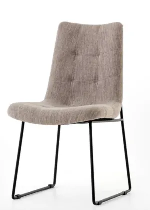 CAMILE DINING CHAIR, SAVILE FLANNEL