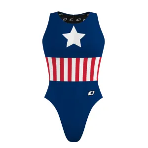 Cap'n - Women Waterpolo Swimsuit Cheeky Cut