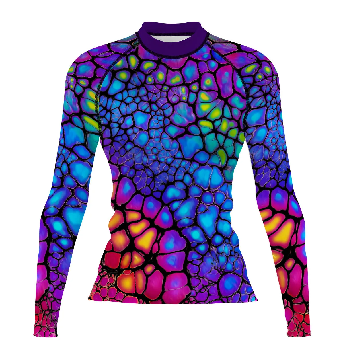 Chameleon Skin - Women's Surf UPF50  Long Sleeve Rash Guard