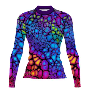 Chameleon Skin - Women's Surf UPF50  Long Sleeve Rash Guard