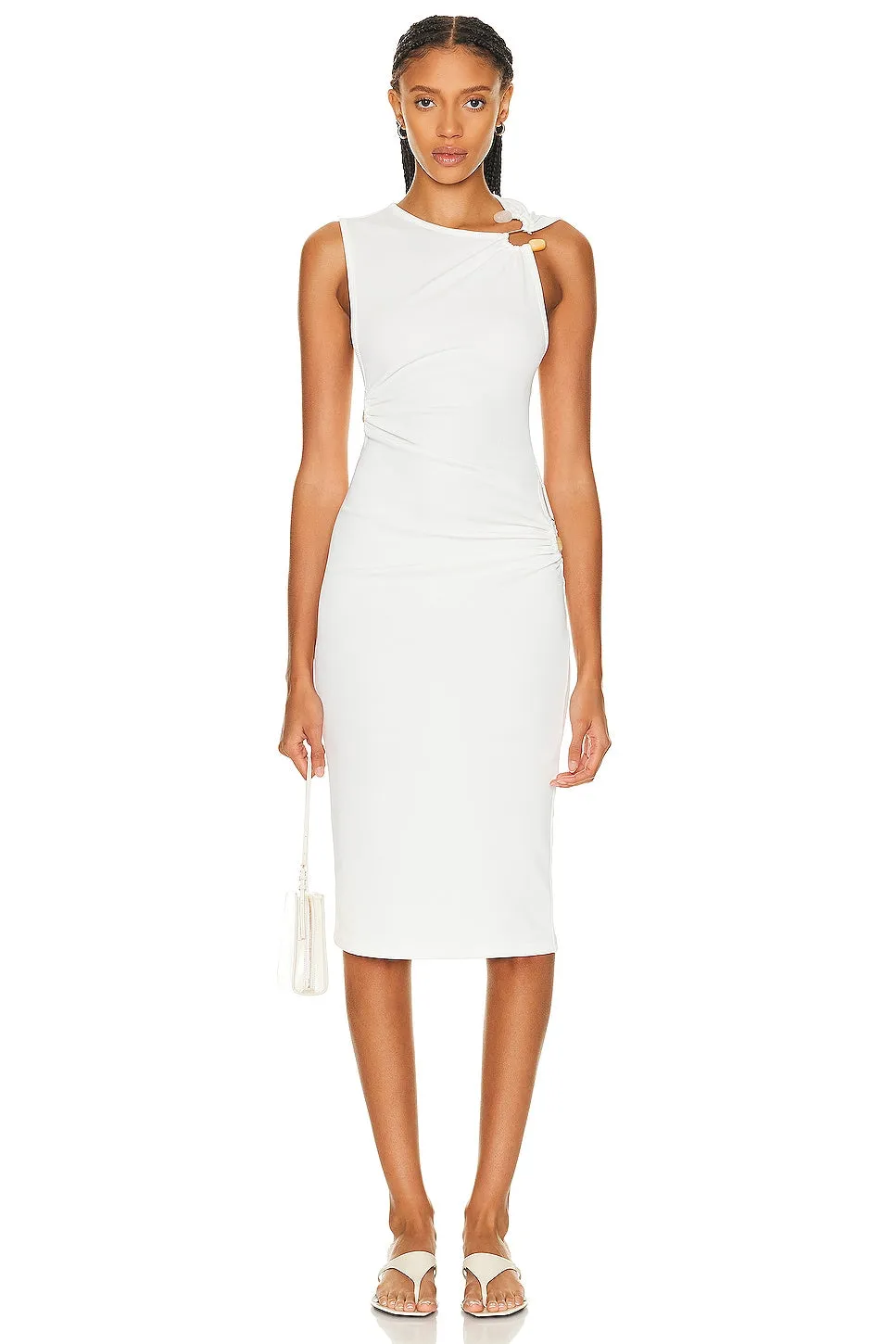 Christopher Esber Callisto Trinity Tank dress, white