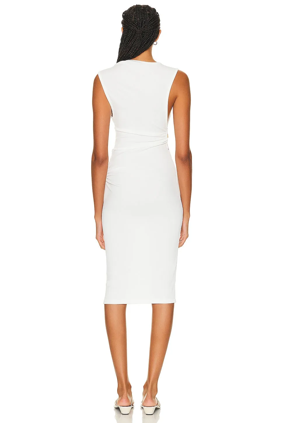 Christopher Esber Callisto Trinity Tank dress, white