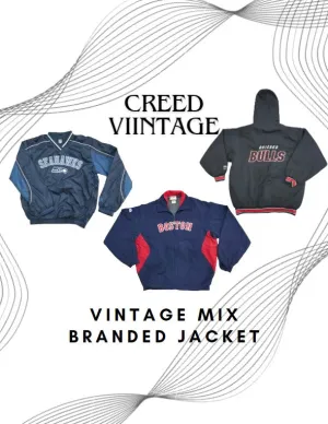 CR1478 Vintage Mix Branded Jackets - 10 Pcs