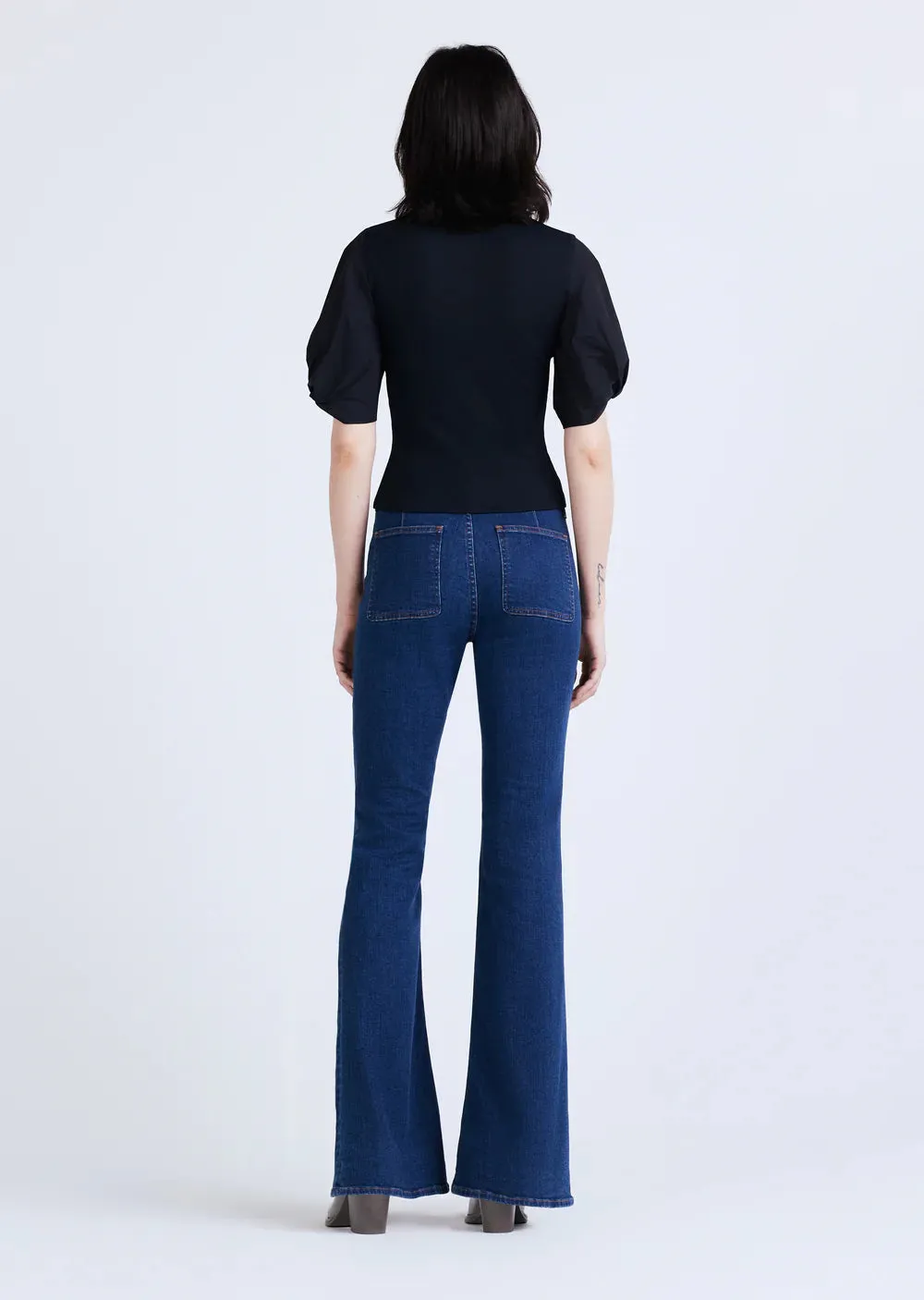 Derek Lam Fallon mixed media Black
