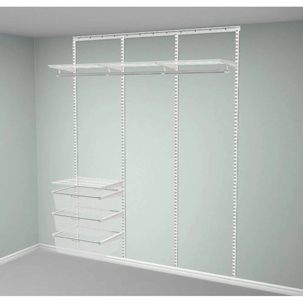Elfa Hang Out Wardrobe Storage Solution White