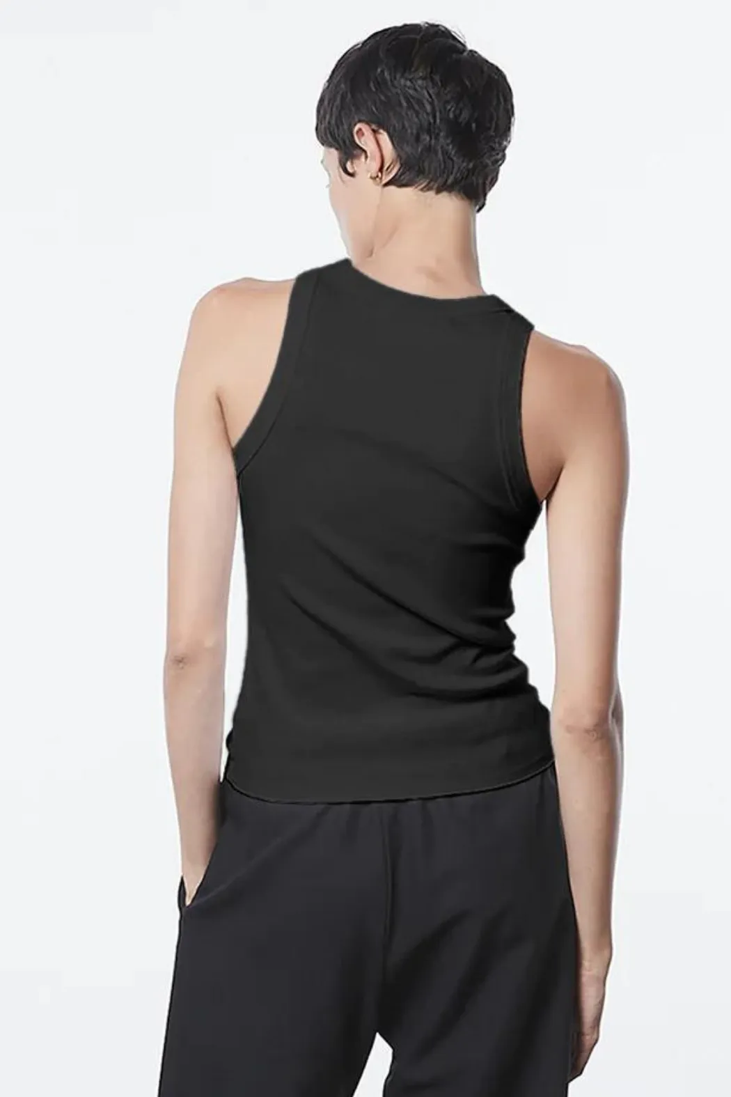Enza Costa Supima Rib Sheath Tank