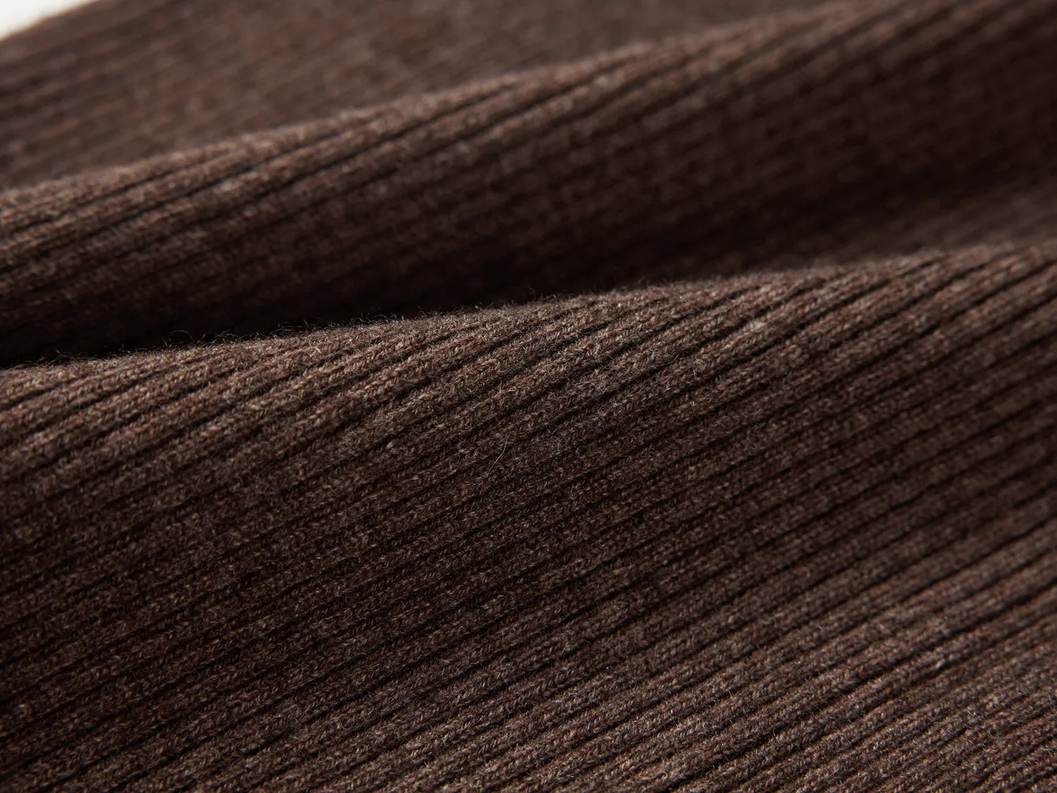 EP YAYING Bootcut Slit-hem Knit Pants