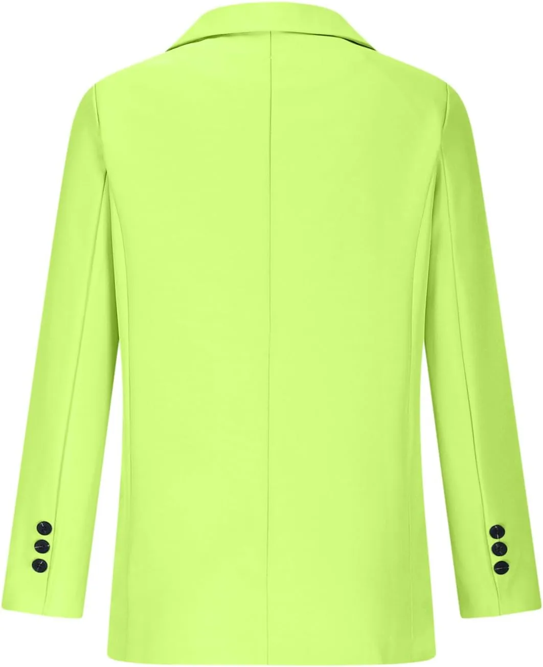 Firzero Womens Blazers for Work Casual Office Jacket 2024 Work Lapel Button Down Solid Elegant Long Sleeve Dressy Jackets