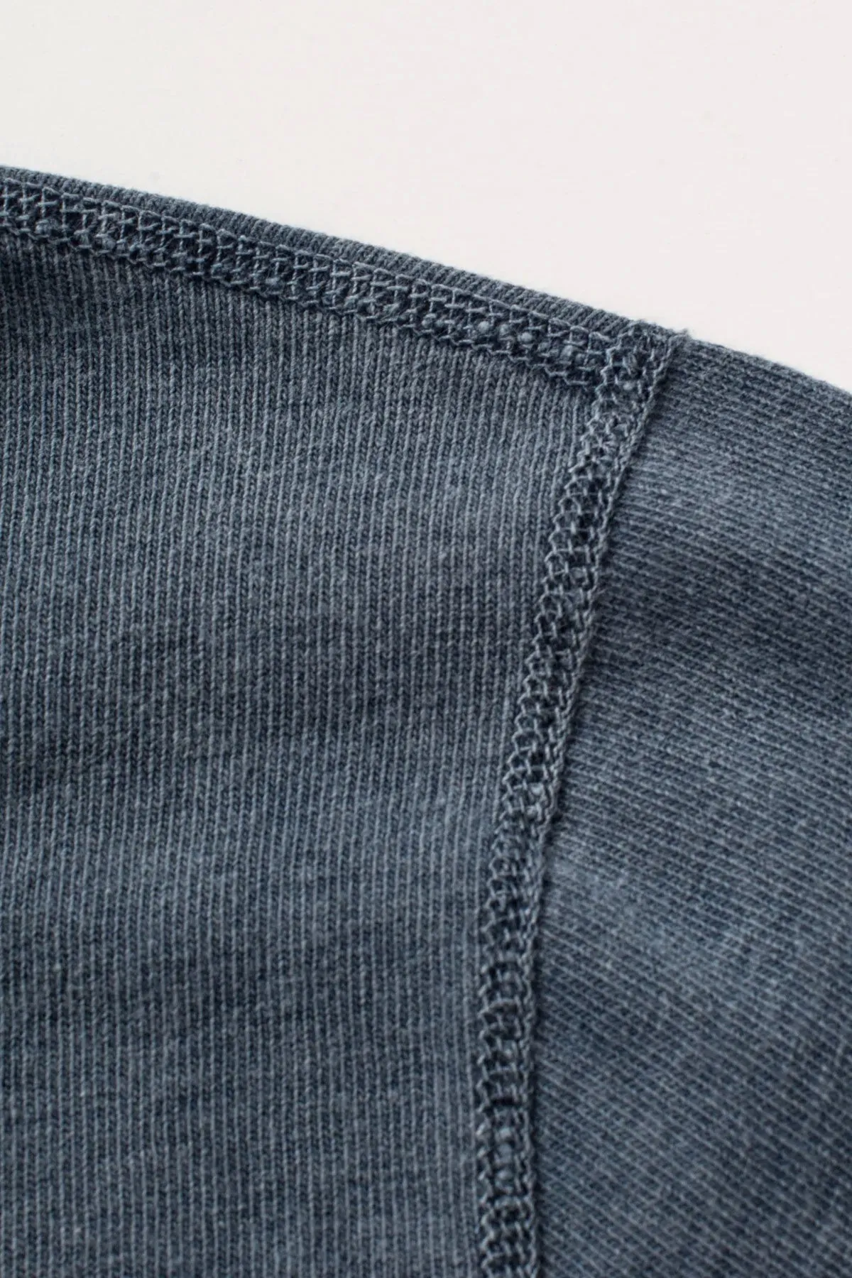 Freenote Cloth - 13 Ounce Henley - L/S Faded Blue