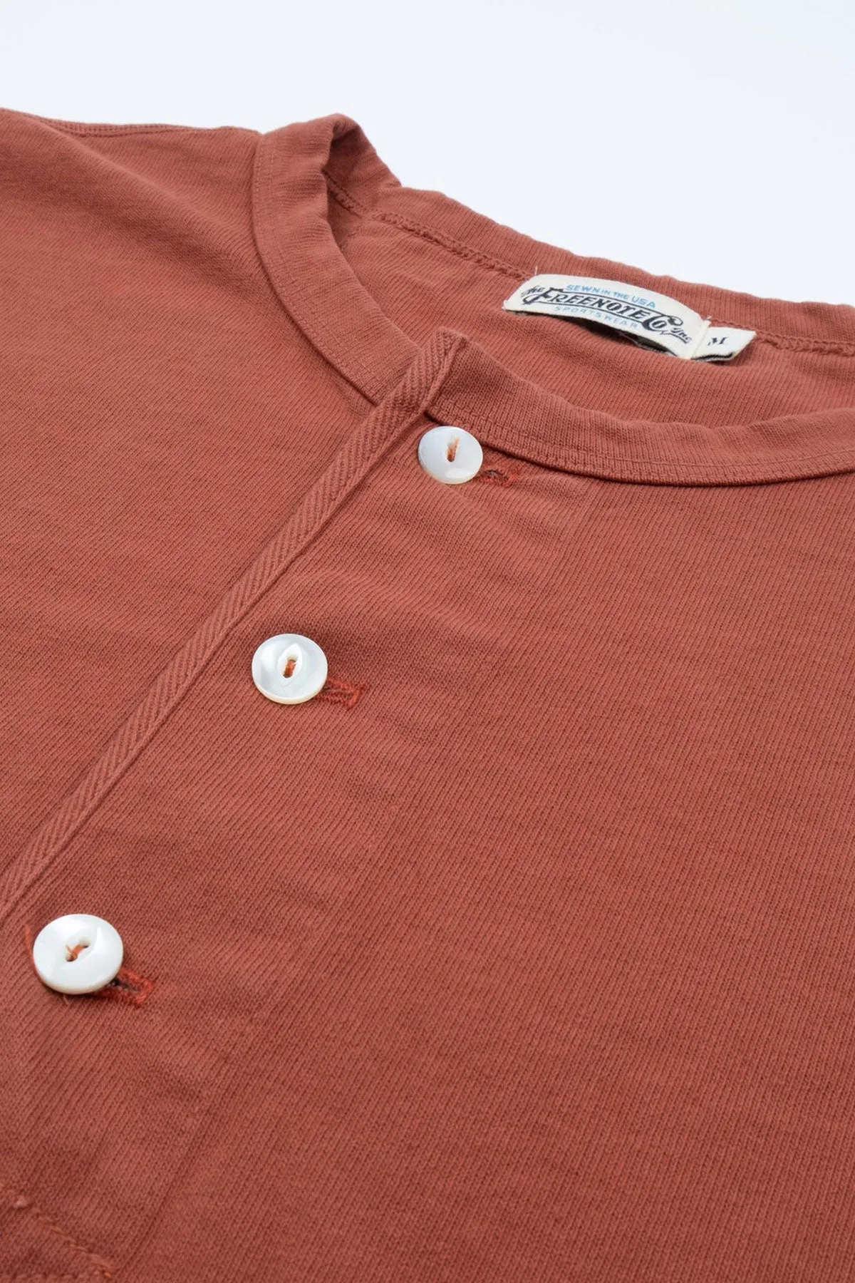 Freenote Cloth - 13 Ounce Henley - L/S Picante
