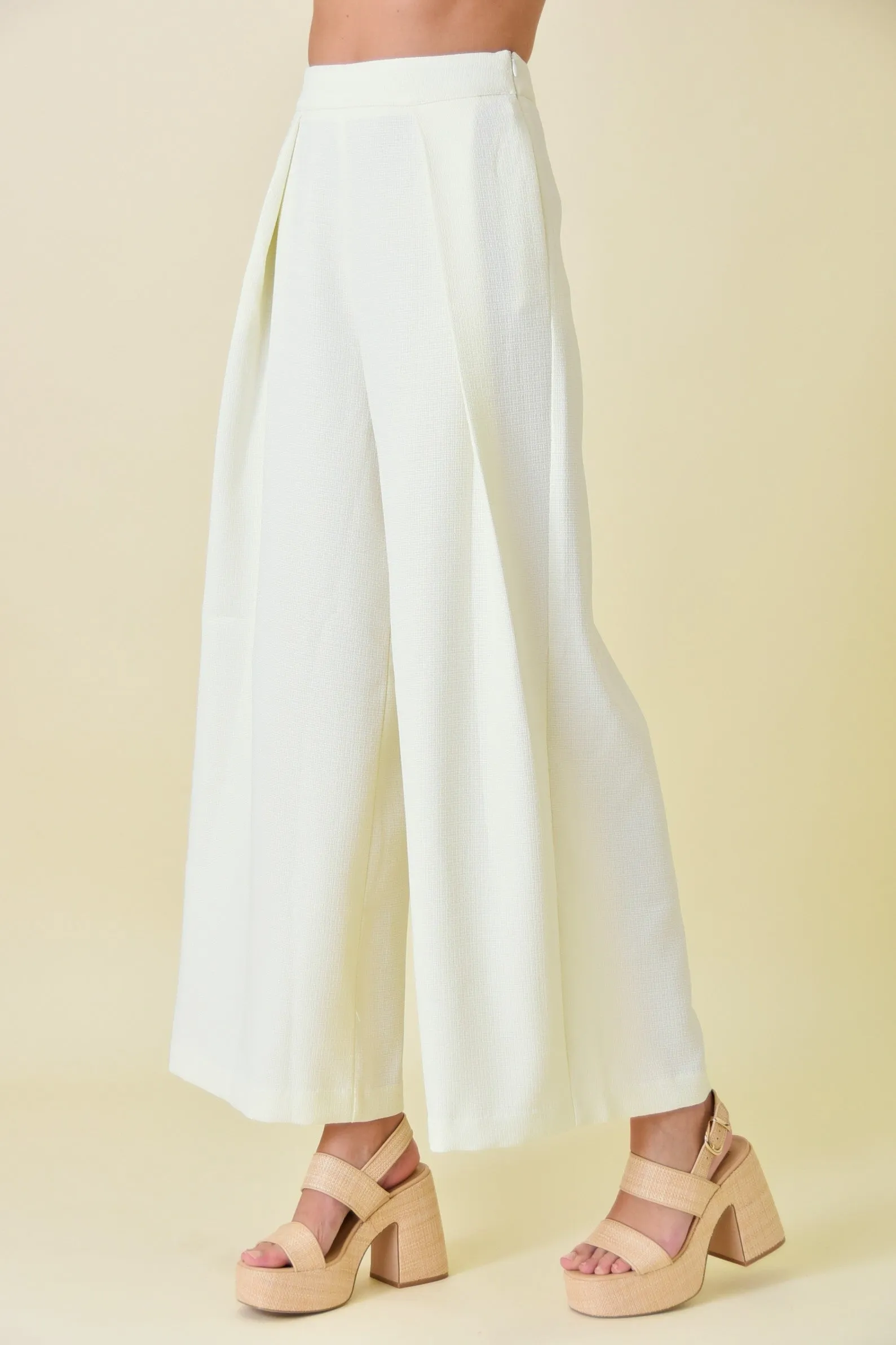 Front Pleat Tailored Pant