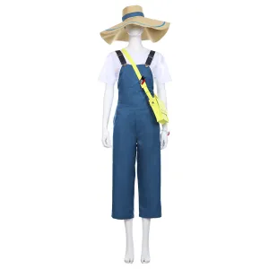 Heroes: Rising Katsuma T-shirt Dungarees Jumpsuits Set Cosplay Costume