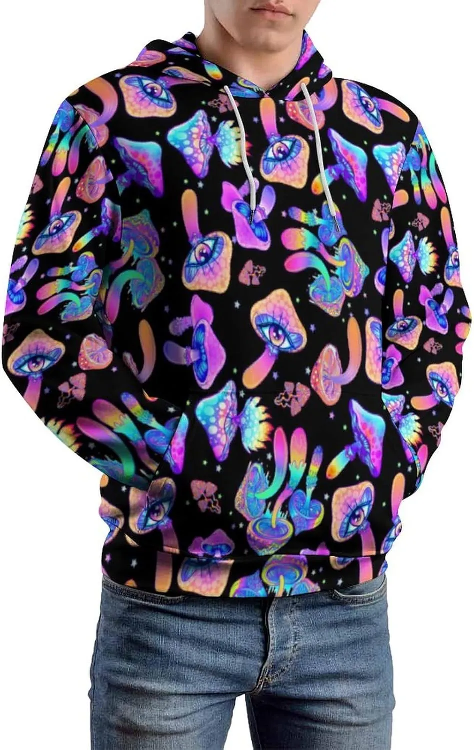 Hoodies For Men And Women Fall Casual Trendy Sweatshirt Hooded Pullover Tops 2024