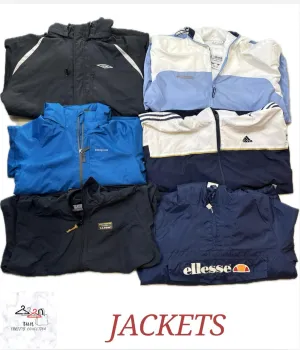 Jakets (Mix brands including Patagonia, Adidas, Columbia, L.L bean, Umbro, Timberland, Fila, Ellesse)
