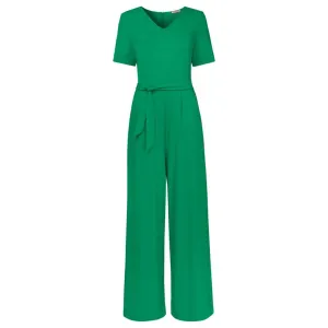 Joe Browns 18 Green Polly Jersey Jumpsuit