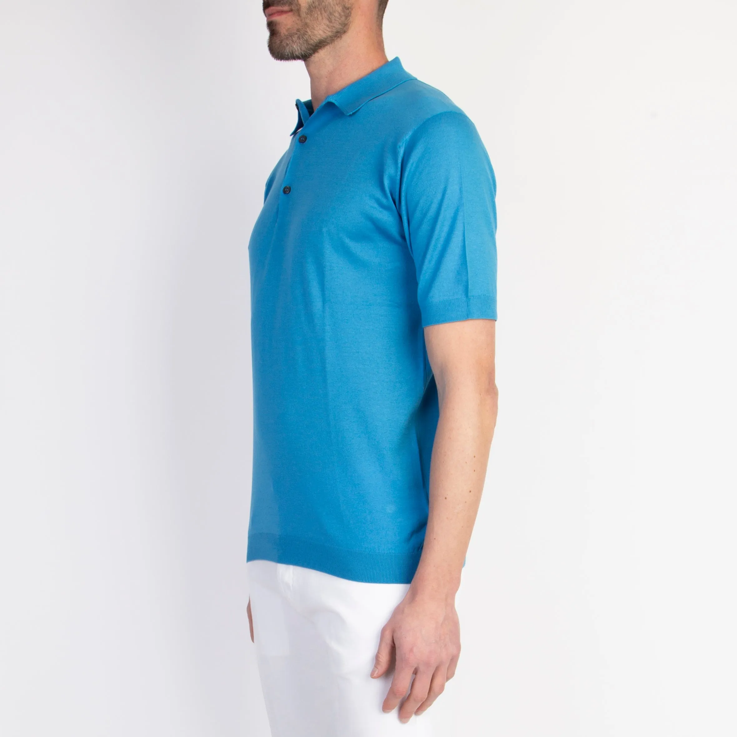 JOHN SMEDLEY POLO ADRIAN S/S S.SKY