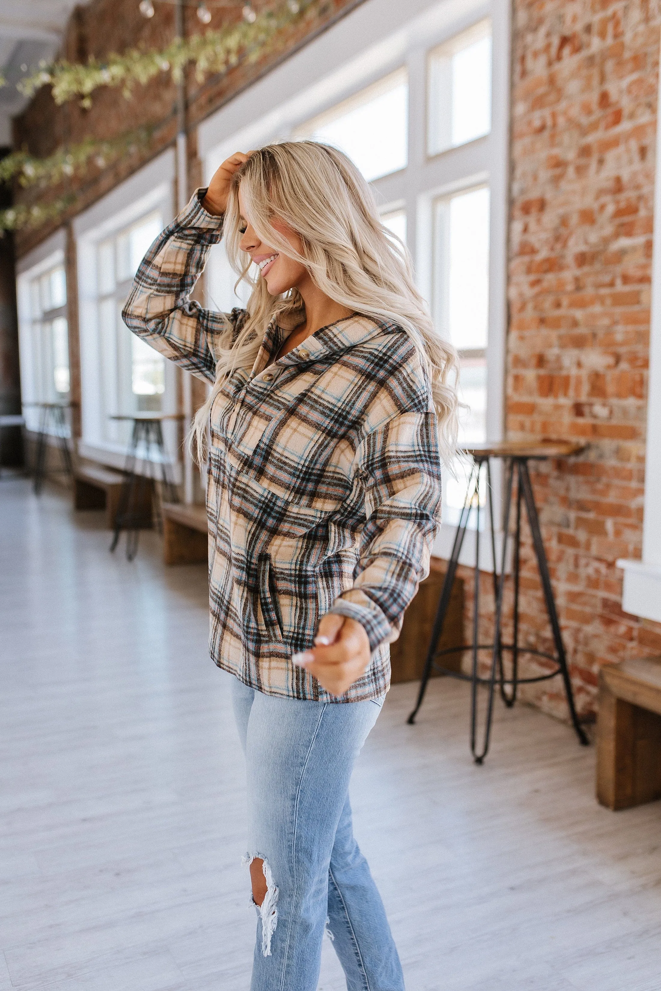 Lorelai Plaid Pullover Hoodie | S-2XL | PRE ORDER