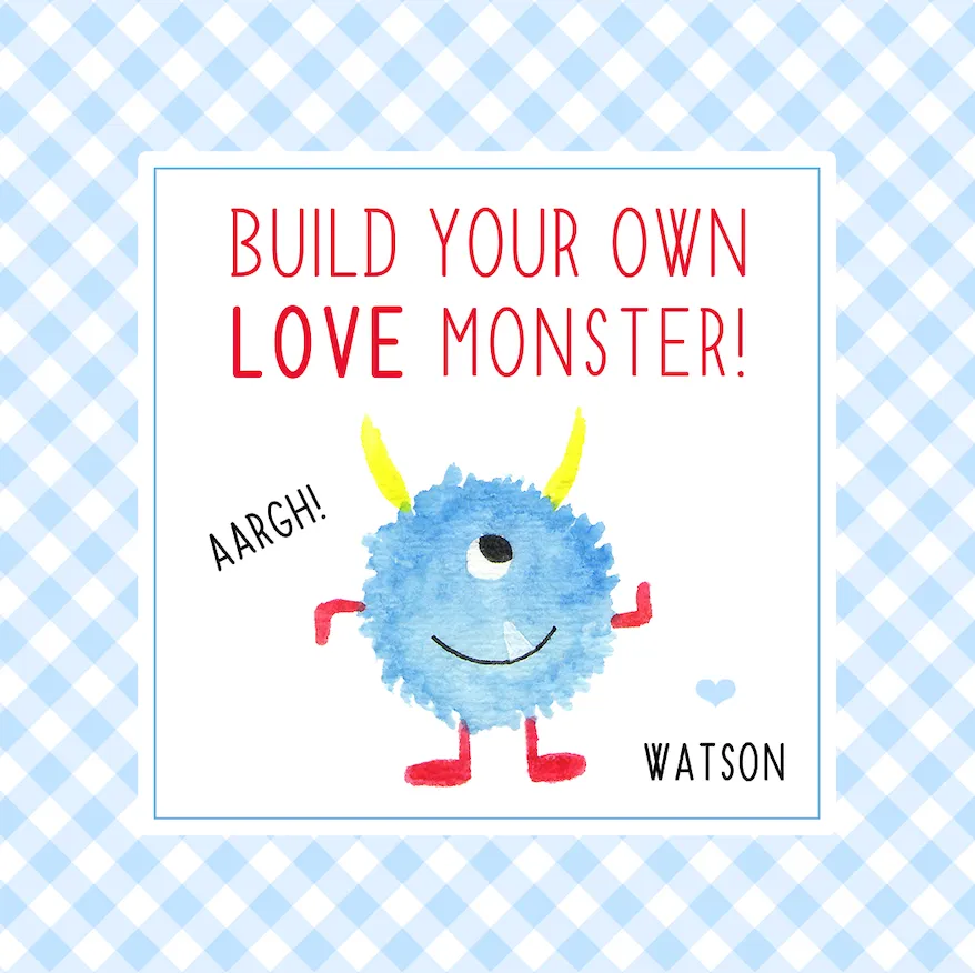 Love Monster-Blue