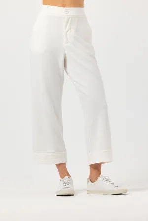 LUCIA CROPPED PANT - COCONUT MILK