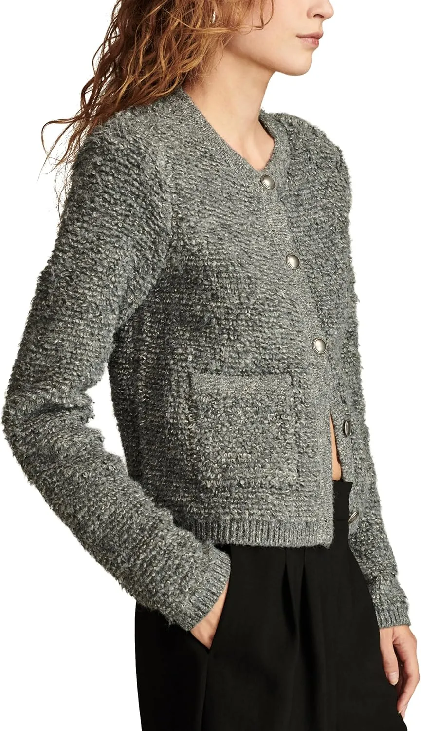 Lucky Brand Women's Sweater Lady Jacket
