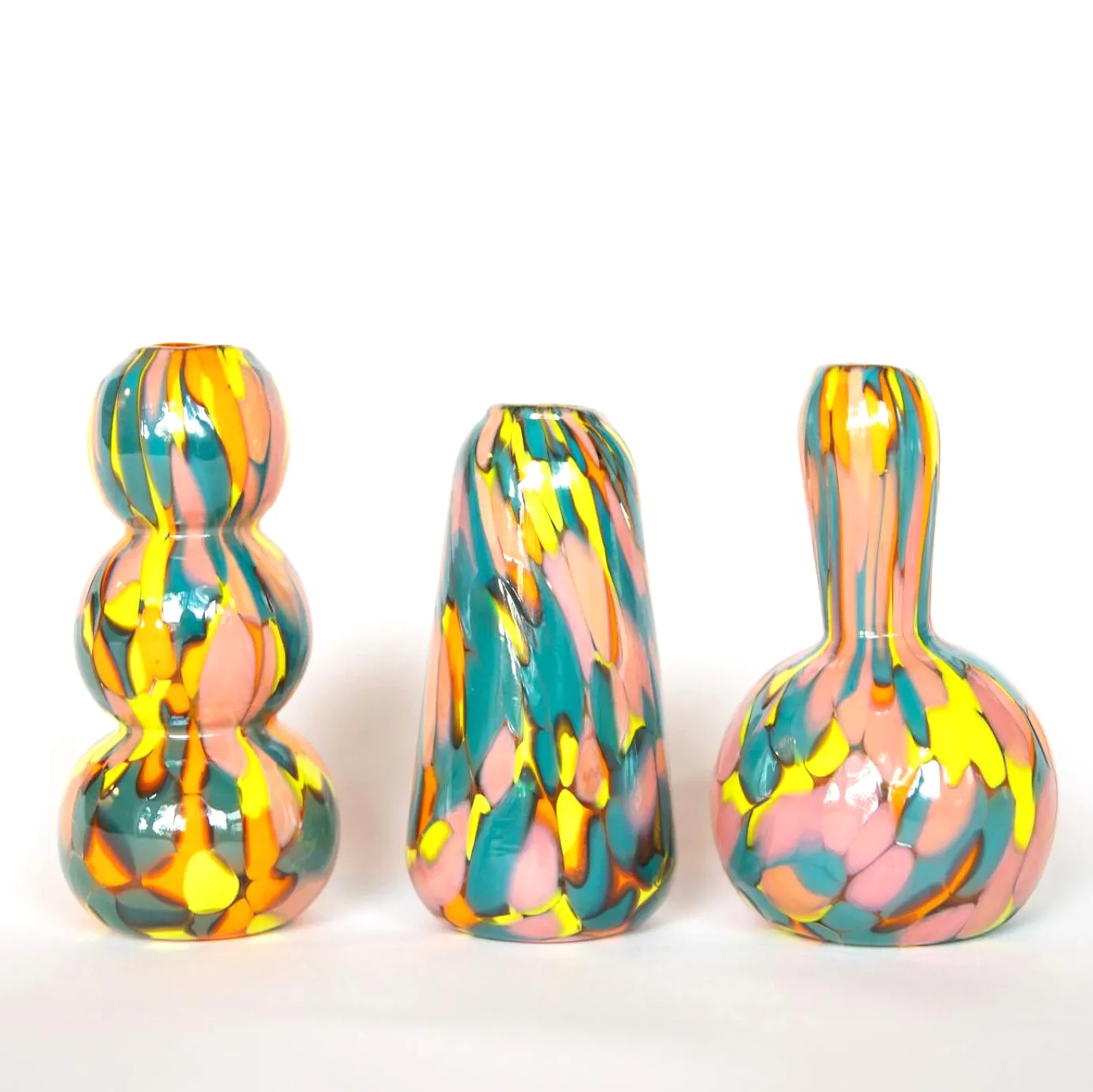 Maria Ida Designs - 90's Neon Anorak Mini Vase