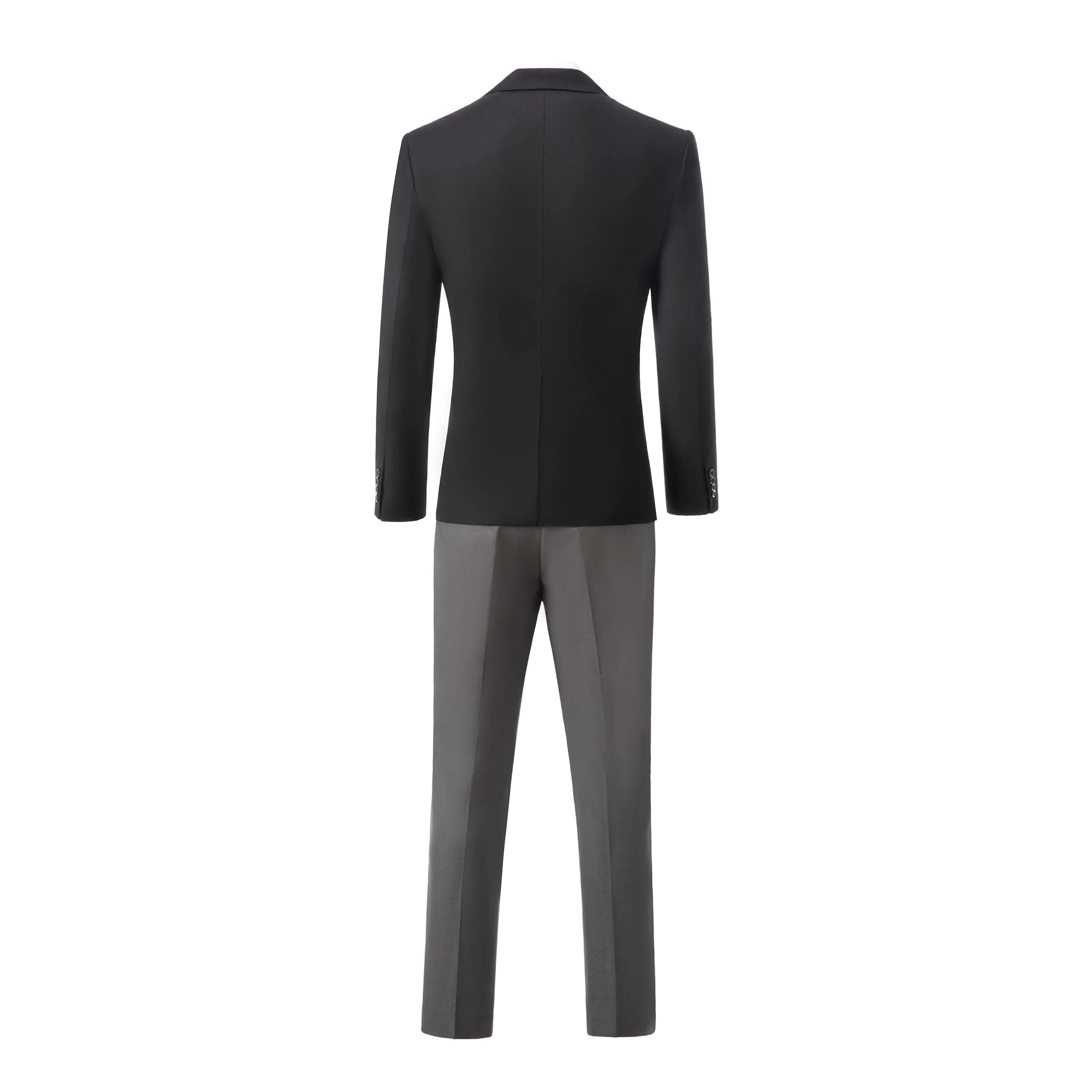Men's 3 Piece Suits Slim Fit Notch Lapel Western Tuxedos (White Blazer Vest  Pant)
