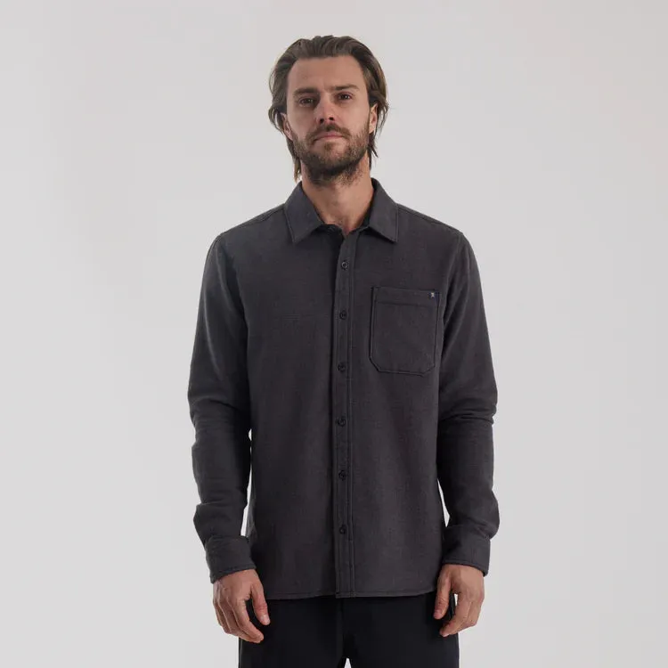 Men's Crossroads Flannel - Charcoal