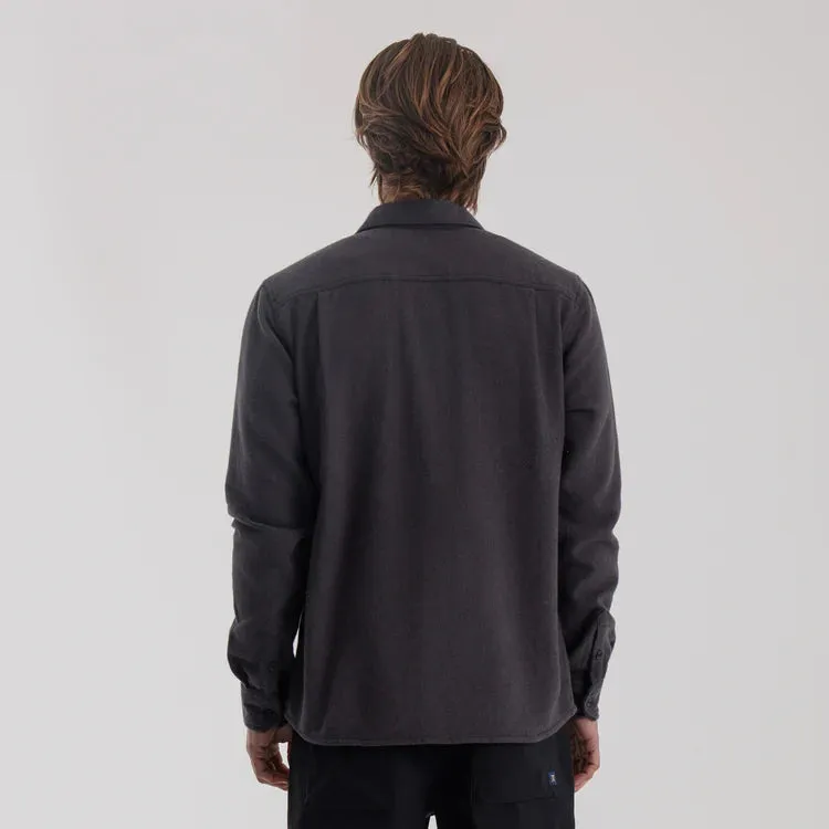 Men's Crossroads Flannel - Charcoal