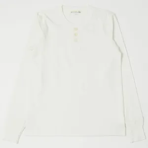 Merz b. Schwanen 2S04 Long Sleeve Henley - Nature