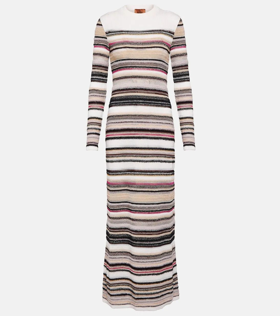 Missoni wool blend maxi dress, multicolor