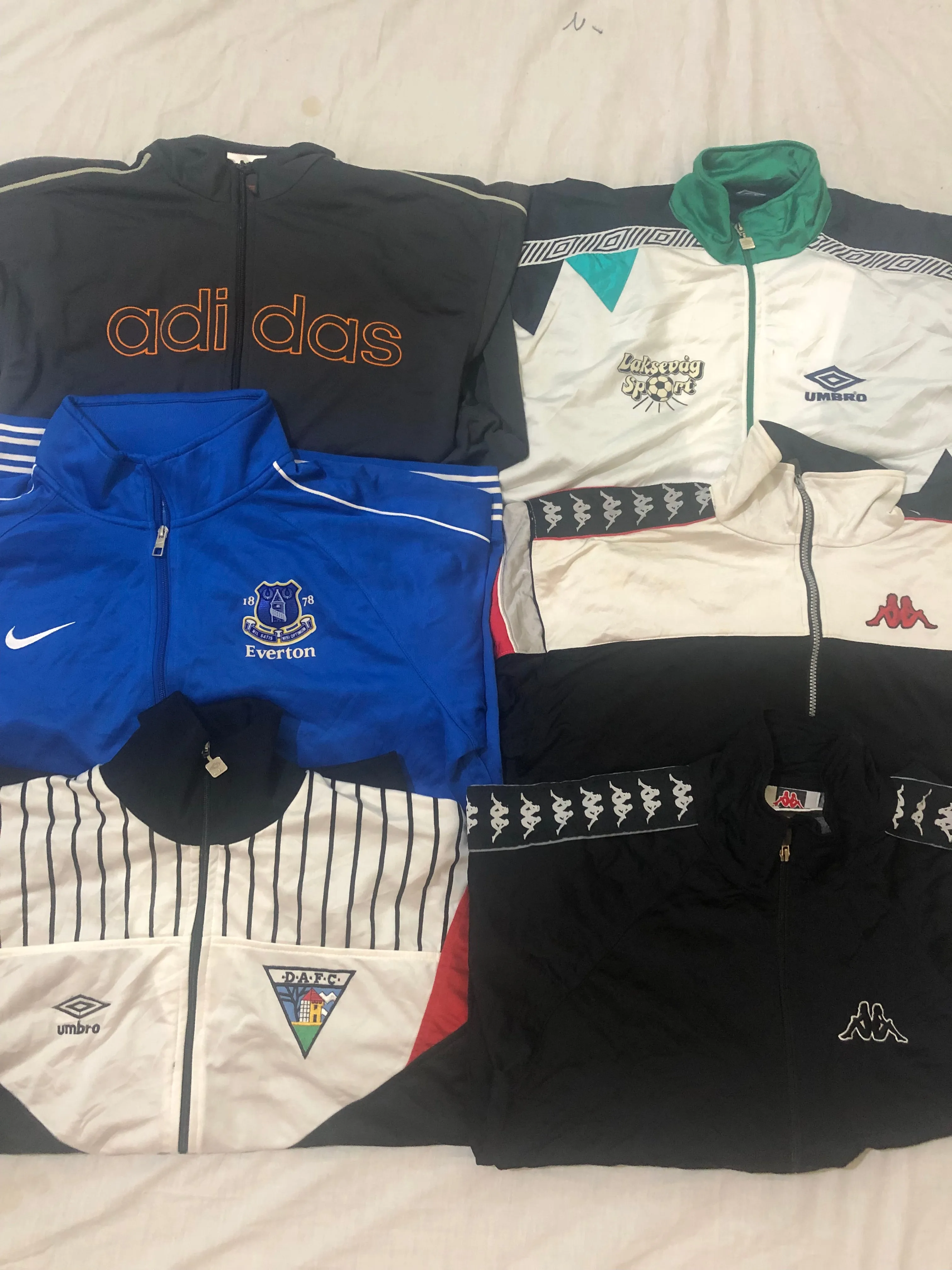 Mix Branded Track Jackets 30pcs