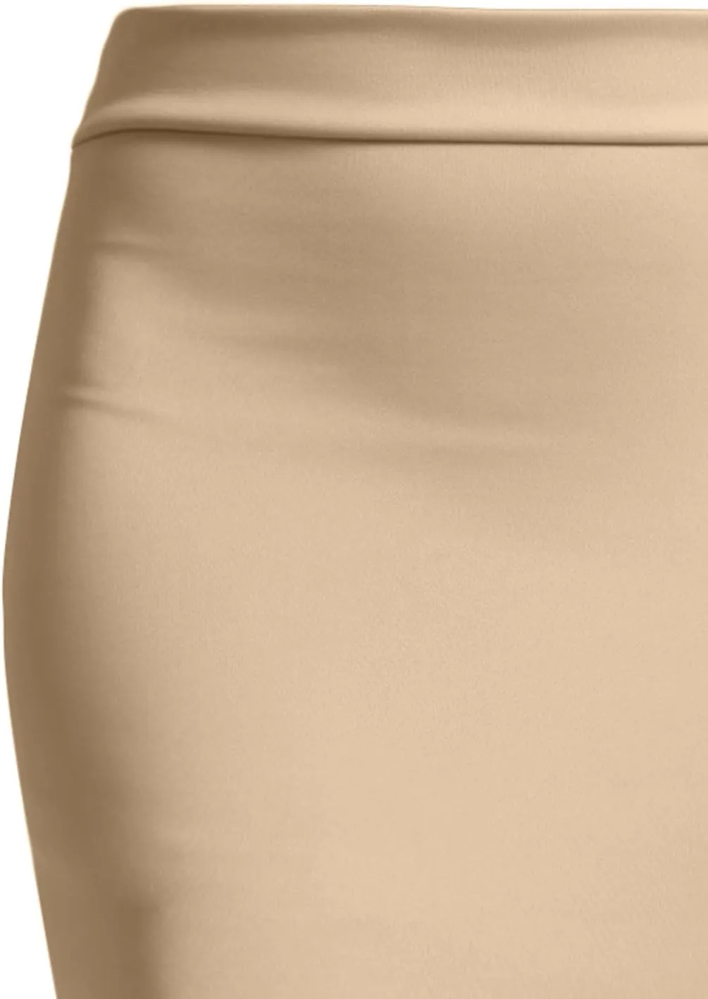 NE PEOPLE Women's Mini Skirt  Stretch Knit Bodycon Slim Fit Pencil Solid Skirts Made in USA