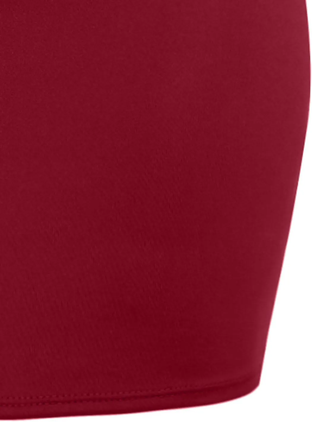 NE PEOPLE Women's Mini Skirt  Stretch Knit Bodycon Slim Fit Pencil Solid Skirts Made in USA