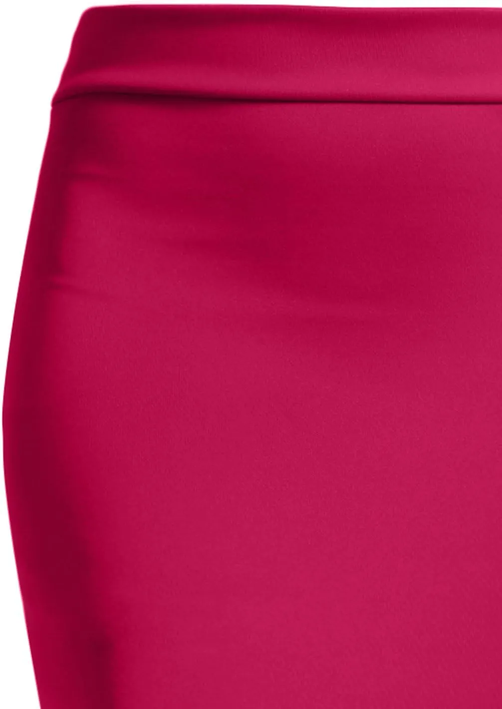 NE PEOPLE Women's Mini Skirt  Stretch Knit Bodycon Slim Fit Pencil Solid Skirts Made in USA